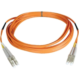 Picture of Tripp Lite 0.3M Duplex Multimode 62.5/125 Fiber Optic Patch Cable LC/LC 1' 1ft 0.3 Meter