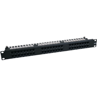 Picture of Tripp Lite 48-Port Cat6 Cat5 Patch Panel High Density 110 Punch down Rackmount 1URM TAA
