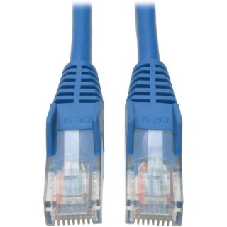 Picture of Tripp Lite 100ft Cat5e Cat5 Snagless Molded Patch Cable RJ45 M/M Blue 100'