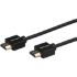 Picture of StarTech.com 6.6ft 2m HDMI 2.0 Cable, 4K 60Hz Long Premium Certified High Speed HDMI Cable with Ethernet, Ultra HD HDMI Cable Male to Male