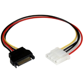 Picture of Star Tech.com 12in SATA to LP4 Power Cable Adapter - F/M