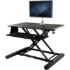 Picture of StarTech.com Sit-Stand Desk Converter with Monitor Arm - 35" Wide - Height Adjustable Standing Desk Solution - Arm for up to 30" Monitor