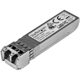 Picture of StarTech.com Juniper EX-SFP-10GE-SR Compatible SFP+ Module - 10GBASE-SR - 10GE SFP+ 10GbE Multimode Fiber MMF Optic Transceiver - 300m DDM