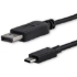 Picture of StarTech.com 3ft/1m USB C to DisplayPort 1.2 Cable 4K 60Hz - USB Type-C to DP Video Adapter Monitor Cable HBR2 - TB3 Compatible - Black