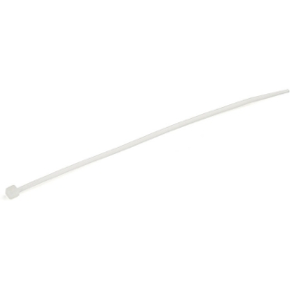 Picture of StarTech.com 6"(15cm) Cable Ties, 1-3/8"(39mm) Dia, 40lb(18kg) Tensile Strength, Nylon Self Locking Zip Ties, UL Listed, 100 Pack, White