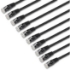 Picture of StarTech.com 6 ft. CAT6 Cable - 10 Pack - Black CAT6 Ethernet Cords - Molded RJ45 Connectors - ETL Verified - 24 AWG (C6PATCH6BK10PK)