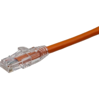 Picture of Axiom 6FT CAT6 UTP 550mhz Patch Cable Clear Snagless Boot (Orange) - TAA Compliant