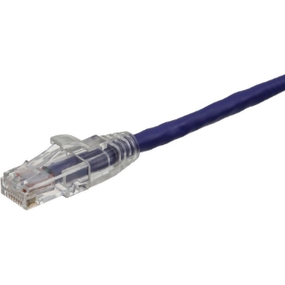Picture of Axiom 7FT CAT6 UTP 550mhz Patch Cable Clear Snagless Boot (Purple) - TAA Compliant