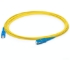 Picture of AddOn 46m SC (Male) to SC (Male) Straight Yellow OS2 Simplex Plenum Fiber Patch Cable