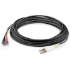 Picture of AddOn 5m LC (Male) to ST (Male) Black OM3 Duplex Plenum-Rated Fiber Patch Cable