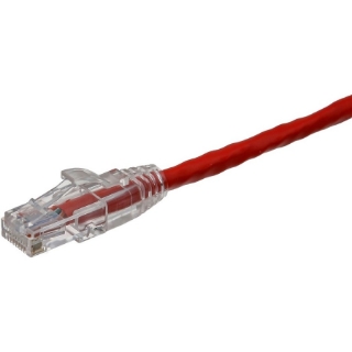 Picture of Axiom 8FT CAT6 UTP 550mhz Patch Cable Clear Snagless Boot (Red) - TAA Compliant