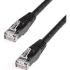 Picture of StarTech.com 50ft CAT6 Ethernet Cable - Black Molded Gigabit - 100W PoE UTP 650MHz - Category 6 Patch Cord UL Certified Wiring/TIA