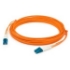 Picture of AddOn 4m LC (Male) to LC (Male) Orange OM2 Duplex OFNR (Riser-Rated) Fiber Patch Cable