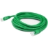 Picture of AddOn 7ft RJ-45 (Male) to RJ-45 (Male) Straight Green Cat6A UTP PVC Copper Patch Cable