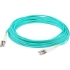 Picture of AddOn 40m LC (Male) to LC (Male) Straight Aqua OM4 Duplex LSZH Fiber Patch Cable