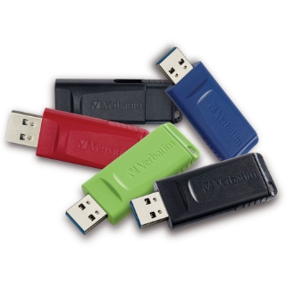 Picture of 32GB Store 'n' Go&reg; USB Flash Drive - 5pk - Assorted