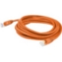 Picture of AddOn 4.5ft RJ-45 (Male) to RJ-45 (Male) Orange Cat6 Straight Shielded Twisted Pair PVC Copper Patch Cable