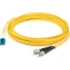 Picture of AddOn 33m LC (Male) to ST (Male) Straight Yellow OS2 Duplex Plenum Fiber Patch Cable