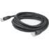 Picture of AddOn 6in RJ-45 (Male) to RJ-45 (Male) Straight Black Cat6 UTP PVC Copper Patch Cable