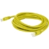 Picture of AddOn 8ft RJ-45 (Male) To RJ-45 (Male) Yellow Cat6 Straight UTP PVC Copper Patch Cable