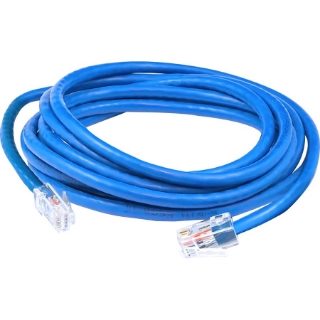 Picture of AddOn 3ft RJ-45 (Male) to RJ-45 (Male) Blue Cat5e UTP PVC Copper Patch Cable