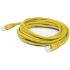 Picture of AddOn 66ft RJ-45 (Male) to RJ-45 (Male) Yellow Cat6A FTP PVC Copper Patch Cable