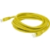 Picture of AddOn 82ft RJ-45 (Male) to RJ-45 (Male) Yellow Cat5e UTP PVC Copper Patch Cable