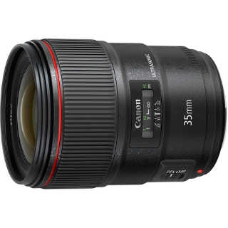 Picture of Canon - 35 mm - f/1.4 - Wide Angle Fixed Lens for Canon EF