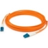 Picture of AddOn 6m LC (Male) to LC (Male) Orange OM4 Duplex Fiber OFNR (Riser-Rated) Patch Cable