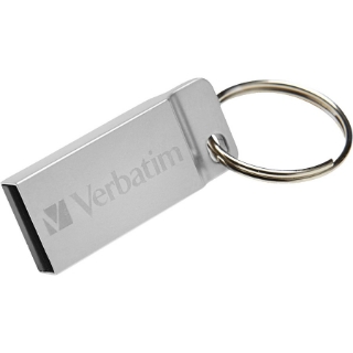 Picture of Verbatim 64GB Metal Executive USB Flash Drive - Silver