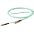 Picture of StarTech.com 10m OM4 LC to LC Multimode Duplex Fiber Optic Patch Cable- Aqua - 50/125 - Fiber Optic Cable - 40/100Gb - LSZH (450FBLCLC10)