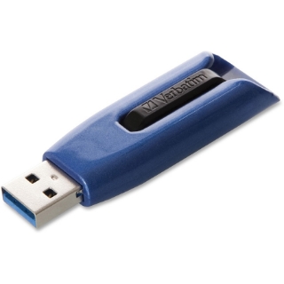 Picture of Verbatim 128GB Store 'n' Go V3 Max USB 3.0 Flash Drive - Blue