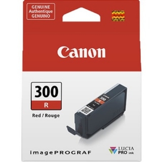 Picture of Canon LUCIA PRO PFI-300 Original Ink Cartridge - Red