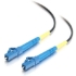 Picture of C2G-2m LC-LC 9/125 OS1 Simplex Singlemode Fiber Optic Cable (Plenum-Rated) - Black