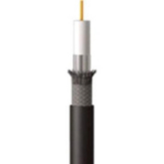 Picture of C2G 1000ft RG6/U Dual Shield Coaxial Cable - In-Wall CMG-Rated - Black