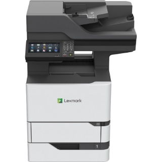 Picture of Lexmark MX720 MX721adhe Laser Multifunction Printer-Monochrome-Copier/Fax/Scanner-65 ppm Mono Print-1200x1200 Print-Automatic Duplex Print-300000 Pages Monthly-650 sheets Input-Color Scanner-600 Optical Scan-Monochrome Fax-Gigabit Ethernet