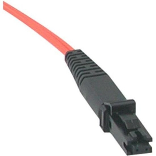 Picture of C2G-3m MTRJ-ST 62.5/125 OM1 Duplex Multimode PVC Fiber Optic Cable - Orange