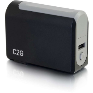 Picture of C2G 1-Port USB Wall Charger - AC to USB Adapter with Power Bank, 5V 1A Output