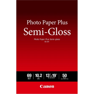 Picture of Canon Photo Paper Plus SG-201 Inkjet Photo Paper - White