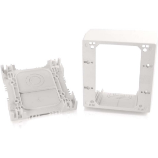 Picture of C2G Wiremold Uniduct Double Gang Extra Deep Junction Box - White