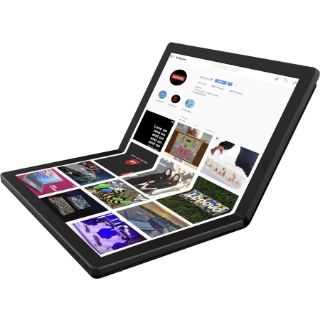 Picture of Lenovo ThinkPad X1 Fold 20RK000PUS Tablet - 13.3" QXGA - Core i5 i5-L16G7 Penta-core (5 Core) 1.40 GHz - 8 GB RAM - 256 GB SSD - Windows 10 Home 64-bit - Black