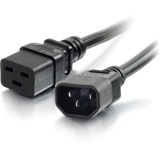 Picture of C2G 3ft 14AWG 250 Volt Power Cord (IEC C14 to IEC320 C19)