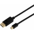 Picture of Axiom Mini DisplayPort Male to DisplayPort Male Adapter Cable 6ft (Black)