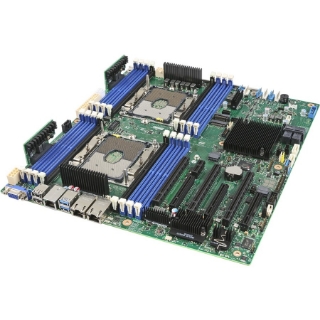 Picture of Intel S2600STQR Server Motherboard - Intel C628 Chipset - Socket P - Intel Optane Memory Ready - SSI EEB