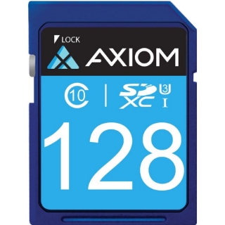 Picture of Axiom 128GB SDXC Class 10 (UHS-I U3) Flash Card
