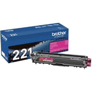 Picture of Brother Genuine TN221M Magenta Toner Cartridge