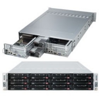 Picture of Supermicro SuperServer 6028TR-D72R Barebone System - 2U Rack-mountable - Socket R3 LGA-2011 - 2 x Processor Support