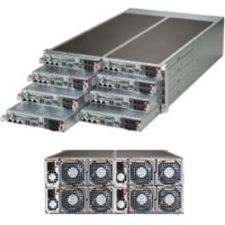 Picture of Supermicro SuperServer F618R2-FC0 Barebone System - 4U Rack-mountable - Socket LGA 2011-v3 - 2 x Processor Support