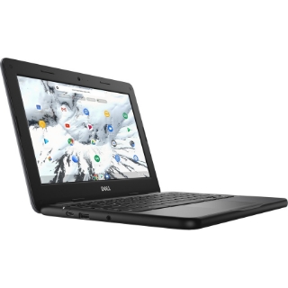 Picture of Dell Chromebook 11 3000 3100 11.6" Touchscreen Rugged Convertible 2 in 1 Chromebook - HD - 1366 x 768 - Intel Celeron N4020 Dual-core (2 Core) - 8 GB Total RAM - 32 GB Flash Memory