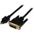 Picture of StarTech.com 6ft (2m) Micro HDMI to DVI Cable, Micro HDMI to DVI Adapter Cable, Micro HDMI Type-D to DVI-D Monitor/Display Converter Cord